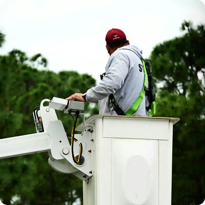 aerial bucket truck services